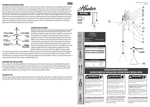 Manual Hunter 19310 Van Nuys Lamp