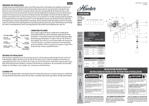 Manual Hunter 19710 Lochemeade Lamp