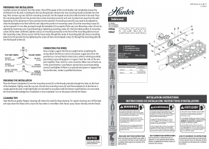 Manual Hunter 19946 Gablecrest Lamp