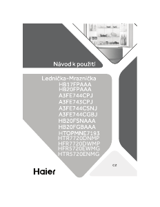 Εγχειρίδιο Haier HTR7720DNMP Ψυγειοκαταψύκτης