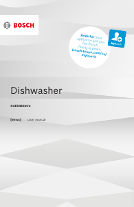 Manual Bosch SGE53B56UC Dishwasher