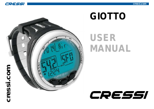 Manual Cressi Giotto Dive Computer