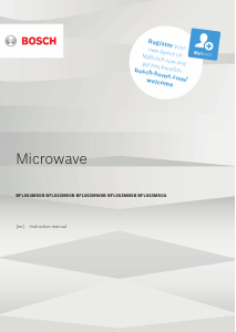 Handleiding Bosch BFL554MB0B Magnetron
