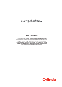 Bruksanvisning Cylinda Sverigedisken 08 Diskmaskin