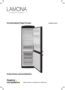 Manual Lamona FLM6304 Fridge-Freezer