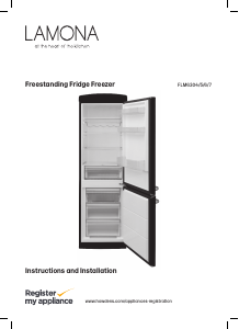 Manual Lamona FLM6306 Fridge-Freezer