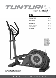 Bruksanvisning Tunturi C40 Crosstrainer