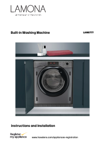 Manual Lamona LAM8777 Washing Machine