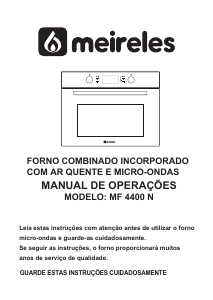 Manual Meireles MF 4400 N Forno