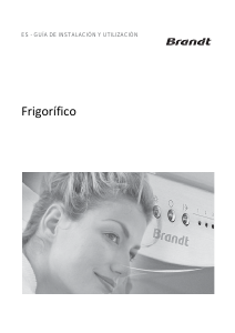 Manual de uso Brandt BFL484YNW Refrigerador