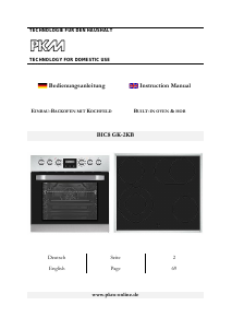 Manual PKM BIC8 GK-2KB IX5 Range