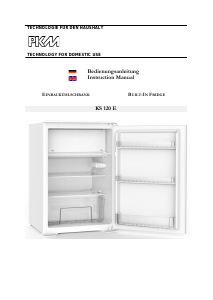 Handleiding PKM KS120E Koelkast