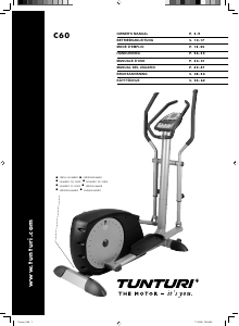 Manuale Tunturi C60 Bicicletta ellittica