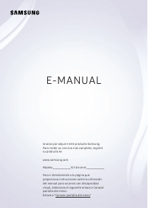 Manual de uso Samsung UE82NU8005T Televisor de LED