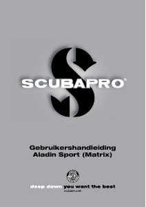 Handleiding Scubapro Aladin Sport Duikcomputer