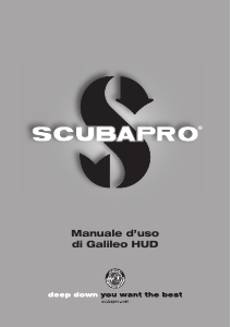 Manuale Scubapro Galileo HUD Computer subacquei