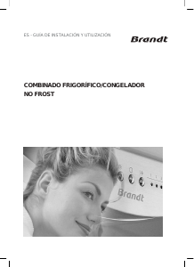 Manual de uso Brandt BFC3852PW Frigorífico combinado