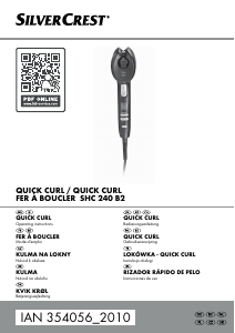 Manual de uso SilverCrest IAN 354056 Moldeador