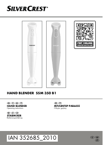 Bedienungsanleitung SilverCrest IAN 352685 Stabmixer