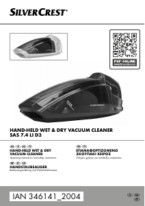 Manual SilverCrest IAN 346141 Handheld Vacuum