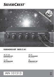 Manual SilverCrest IAN 101513 Karaoke Set