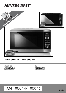 Manual SilverCrest IAN 304859 Microwave