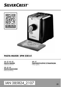 Manual SilverCrest IAN 385824 Pasta Machine