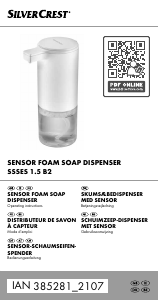 Mode d’emploi SilverCrest IAN 385281 Distributeur de savon