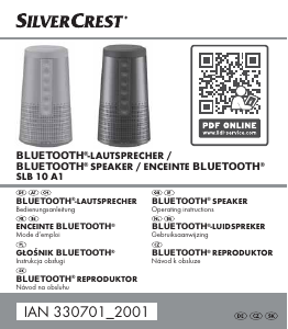 Bedienungsanleitung SilverCrest IAN 330701 Lautsprecher