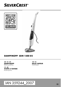 Bedienungsanleitung SilverCrest IAN 359244 Dampfreiniger