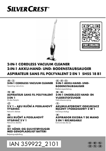 Mode d’emploi SilverCrest IAN 359922 Aspirateur