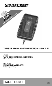 Mode d’emploi SilverCrest IAN 313581 Chargeur sans fil