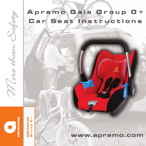 Handleiding Apramo Gaia Autostoeltje