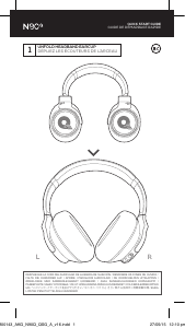 Manual AKG N90Q Headphone