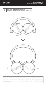 Mode d’emploi AKG Y50BT Casque