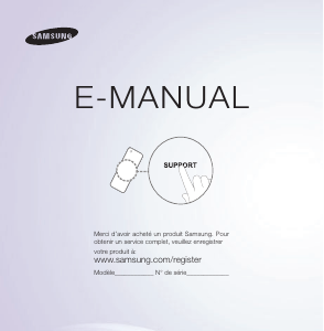 Mode d’emploi Samsung UN40EH5300F Téléviseur LED