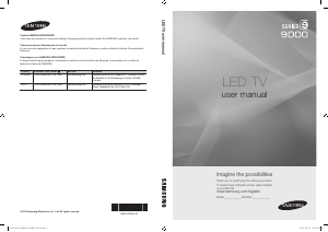 Manual de uso Samsung UN46C9000ZF Televisor de LED