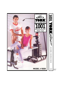 Manual York Fitness 1001 Multi-gym