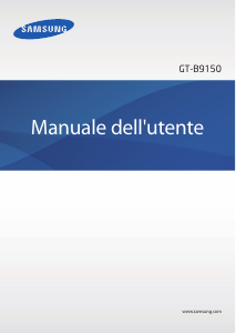 Manuale Samsung GT-B9150 Lettore multimediale