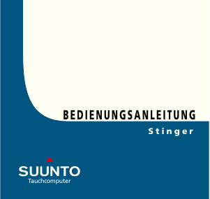 Bedienungsanleitung Suunto Stinger Tauchcomputer
