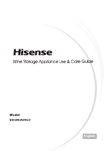 Manual Hisense RW18W4NSWGF Wine Cabinet