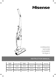 Manual Hisense HVC5232WUK Vacuum Cleaner