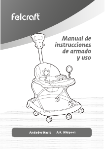 Manual de uso Felcraft BW4001 Andador para bébé