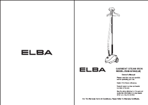 Handleiding Elba EGSI-G1842(LB) Kledingstomer