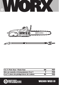 Manual Worx WG309 Chainsaw