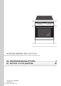 Bedienungsanleitung Amica EHC 12717-2 W Backofen