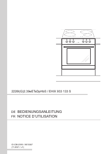 Bedienungsanleitung Amica EHIX 933 133 S Backofen