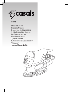 Handleiding Casals SD75 Deltaschuurmachine