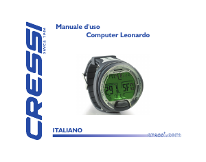 Manuale Cressi Leonardo Computer subacquei