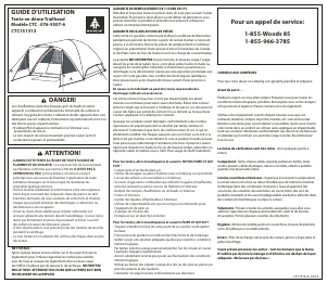 Manual Wood's Trailhead 8 Tent